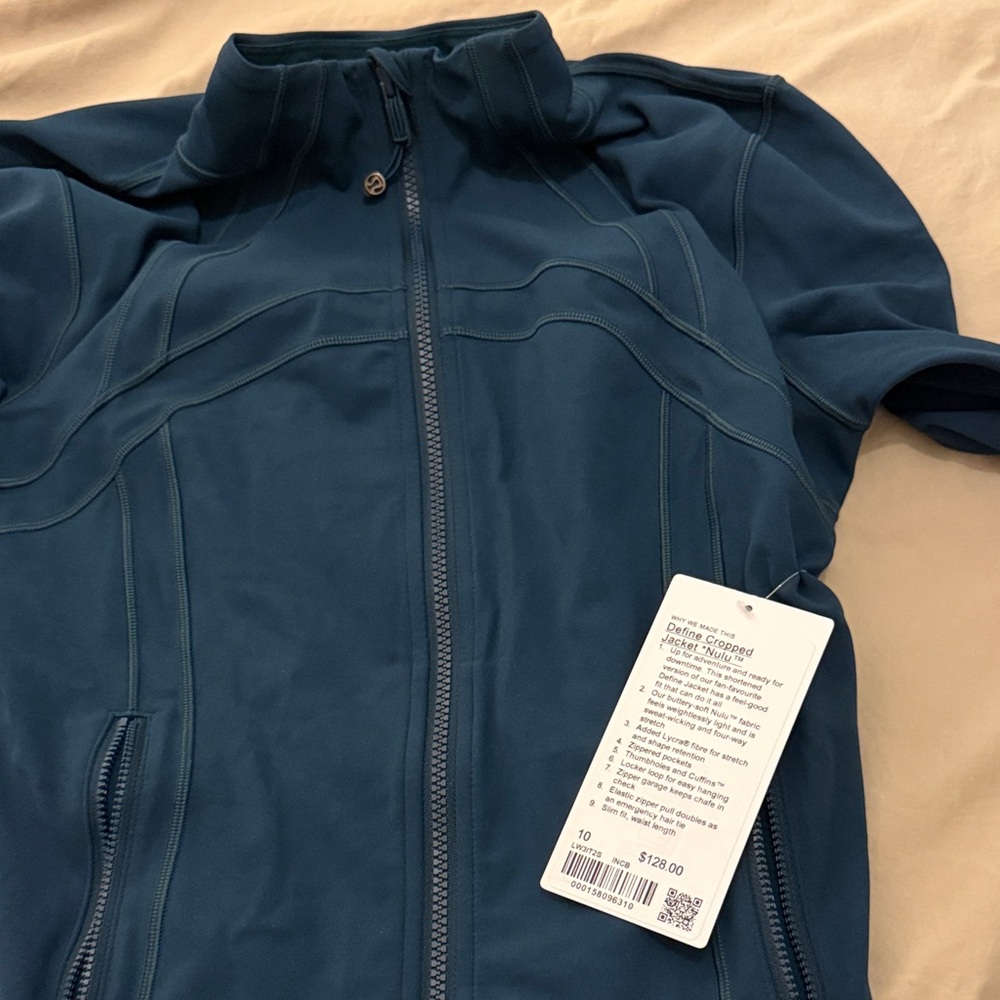 lululemon athletica Teal Utility Jacket